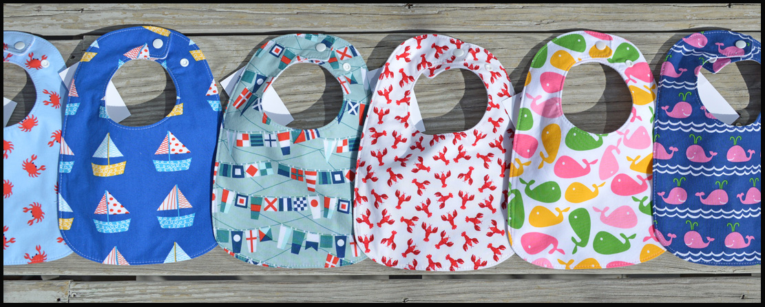 Seaside Bibs