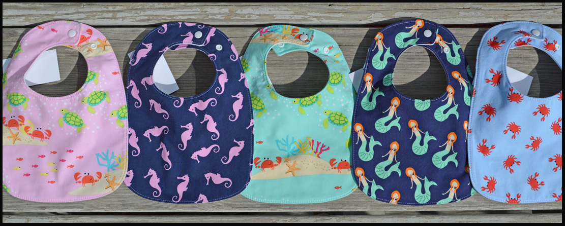 Seaside Bibs